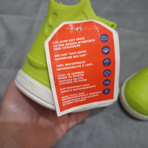 NWT Butler Rain Boots Overshoes - Picture 2 of 5